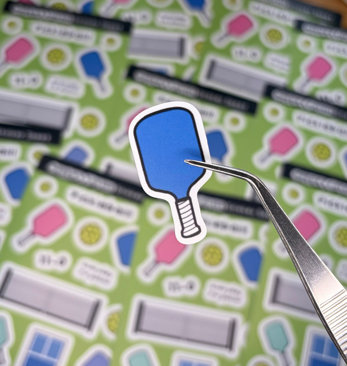 Pickleball Sticker Sheet