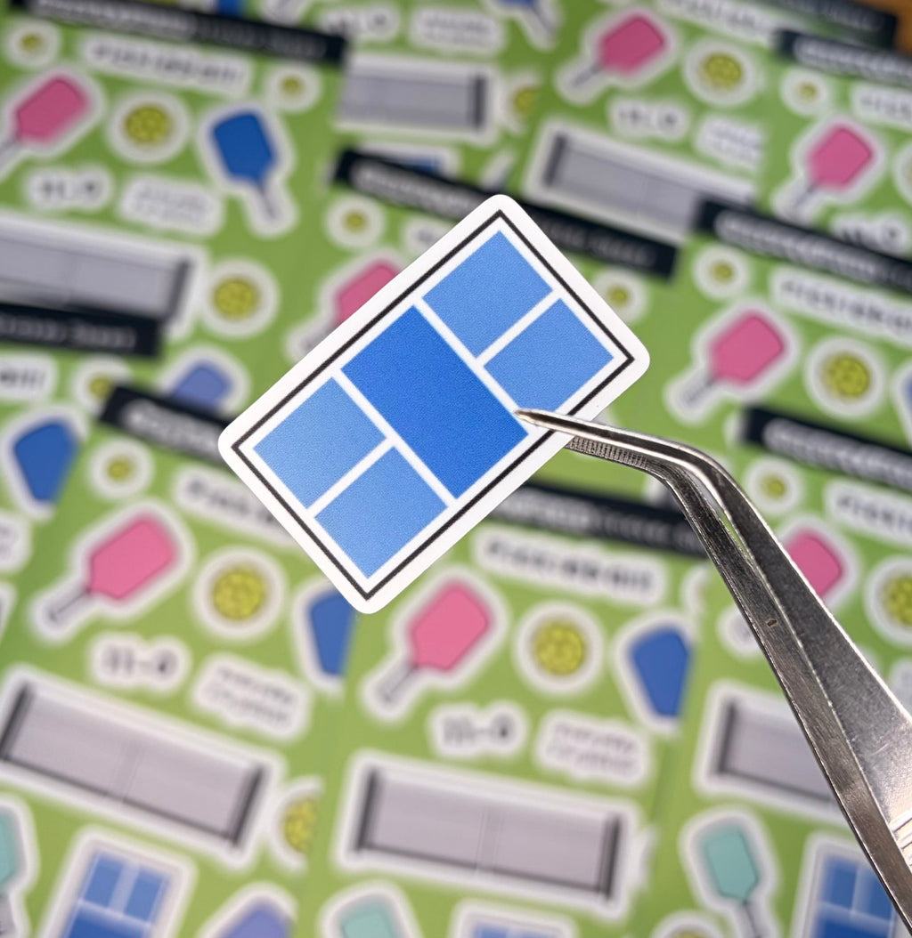Pickleball Sticker Sheet