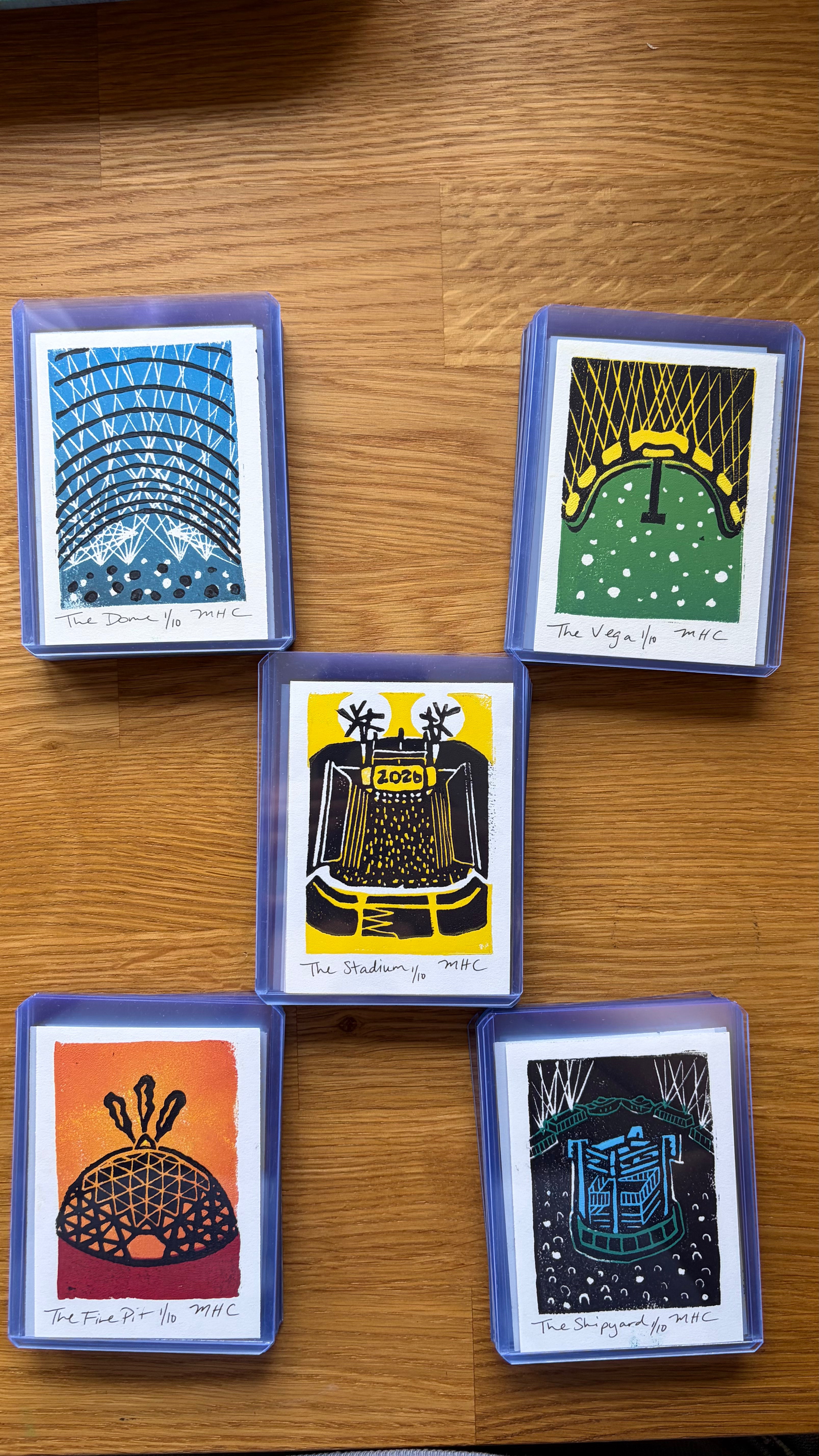 North Coast Music Festival 2026 Original Art Cards