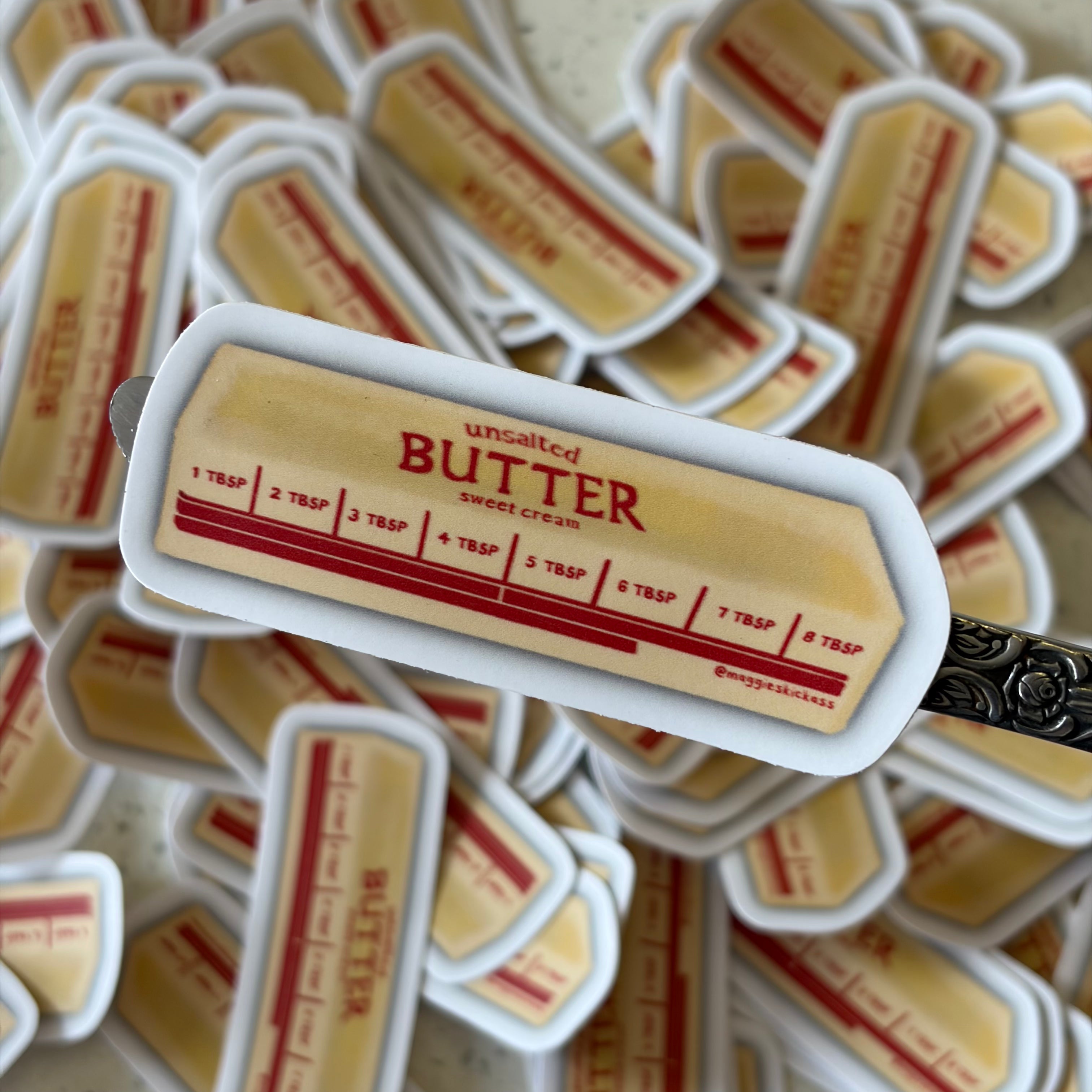 Unsalted Butter Sticker