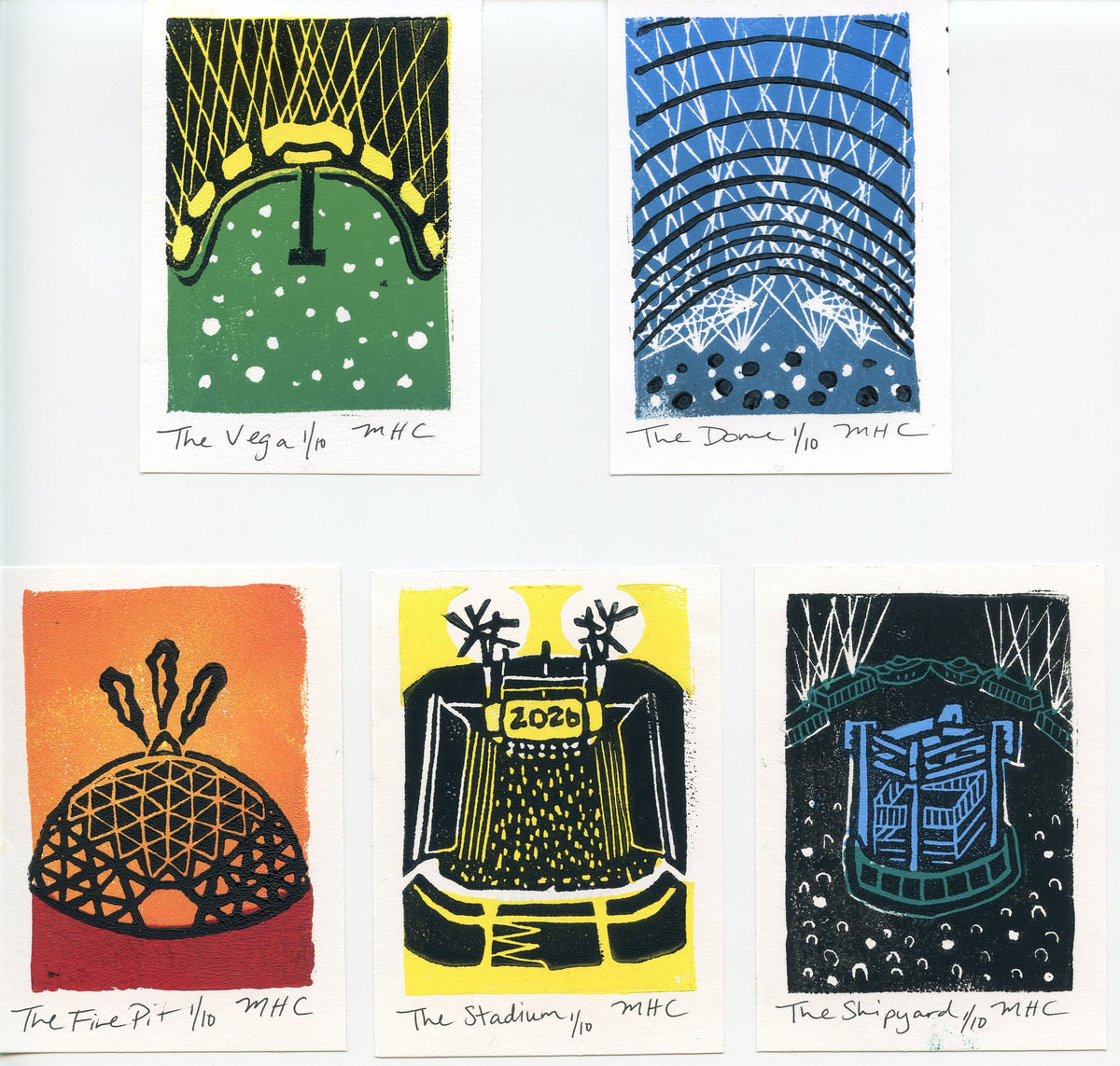 North Coast Music Festival 2026 Original Art Cards